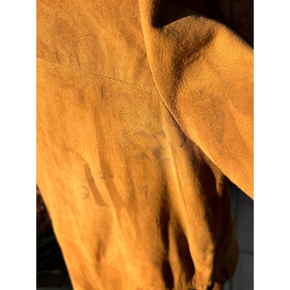 Cresco Country Sportswewr Suede Coat with Fur Collar - Picture 6 of 10